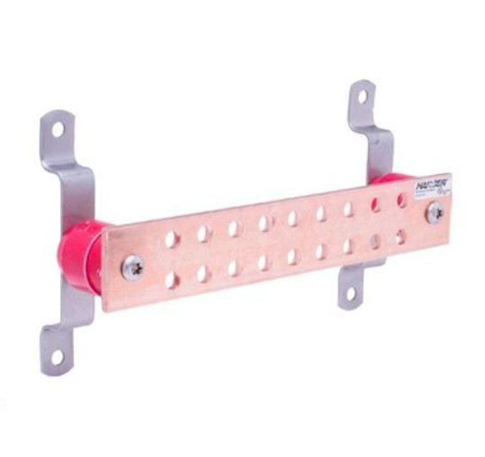 Harger GBI14212GKT 1/4″ x 2″ x 12″ G-Hole Pattern Ground Bar Kit