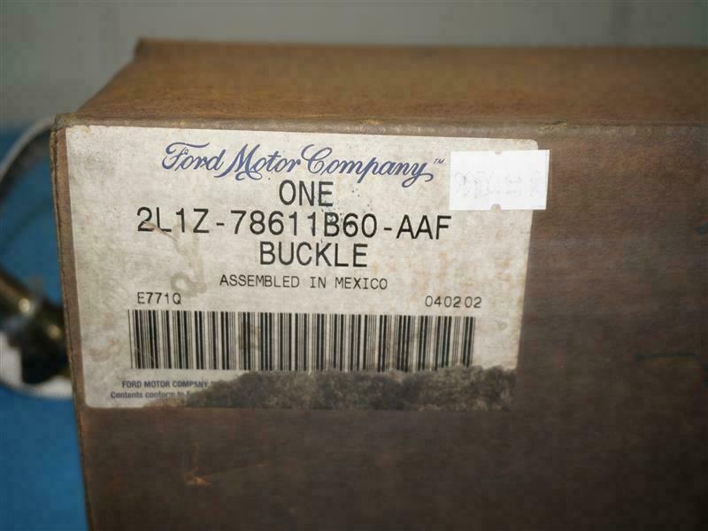 Ford 2L1Z-78611B60-AAF 2L1Z78611B60AAF SeatBealt Buckle NEW NOB