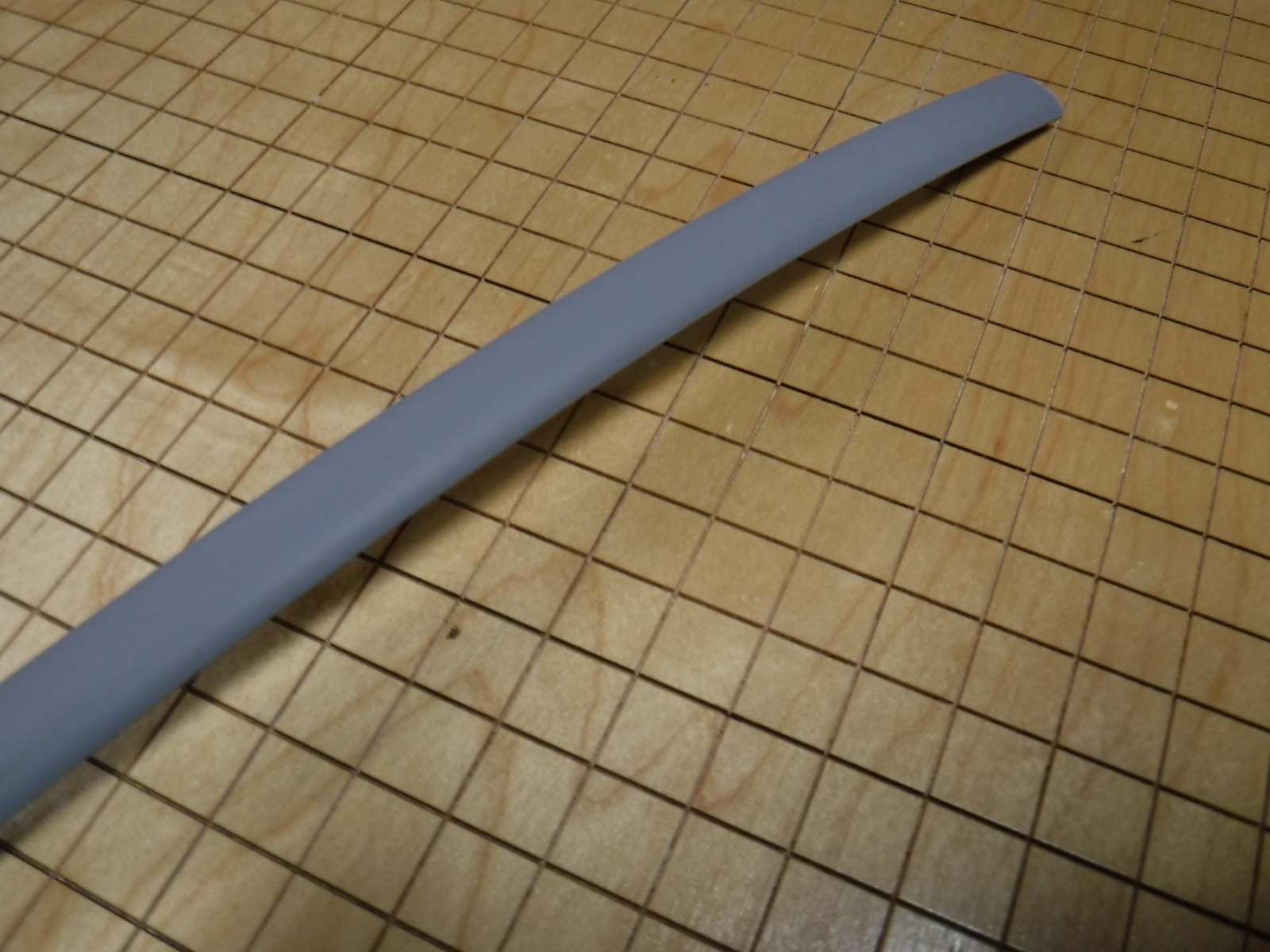 3/8″ GRAY GREY HEAT SHRINK TUBING 4′ FEET FREE SHIPPING
