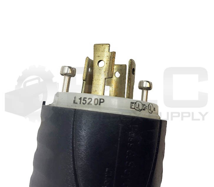 LOT OF 2 NEW PASS & SEYMOUR L1520P TURNLOK PLUG 20A 250V *READ*