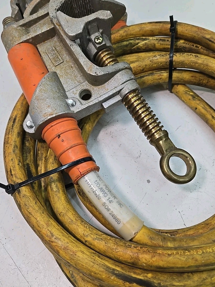 Salisbury Lineman Single Grounding Cable Sets, 1/0 AWG, 14′ Long