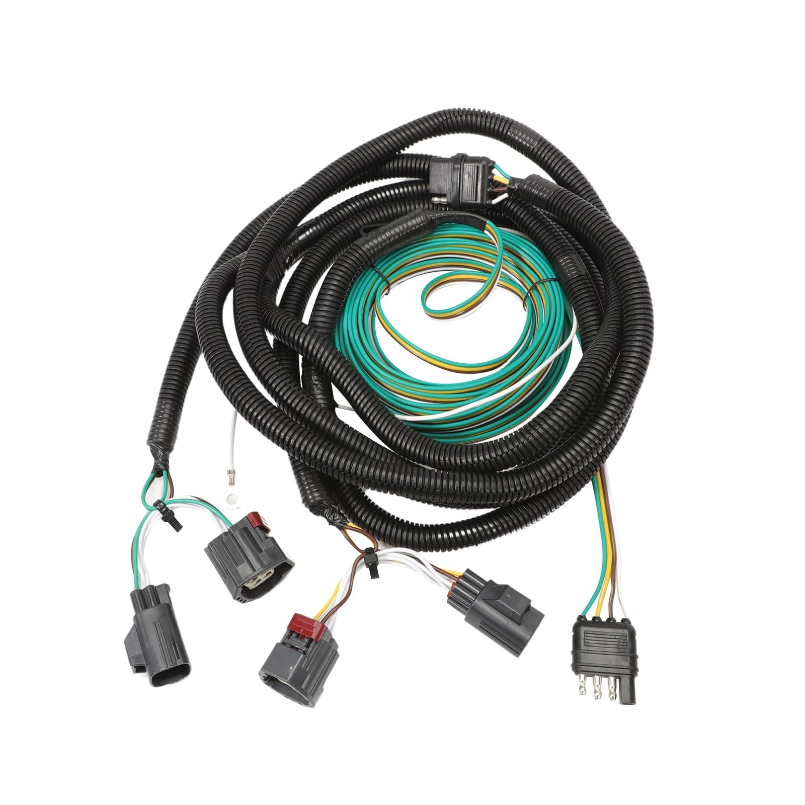 58903 Custom Fit 4 Way RV Towed Vehicle Wiring Trailer Harness Compatible wit…