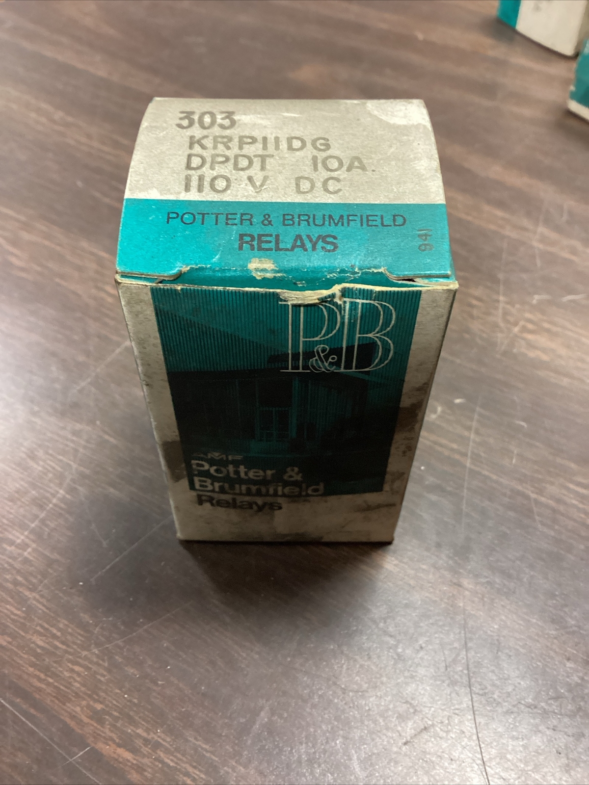 Relay DPDT 10A 110V POTTER & BRUMFIELD KRP-11-DG