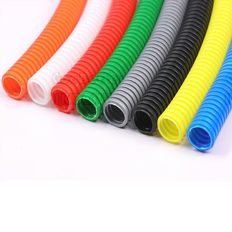 PP Polypropylene Corrugated Hose Cable Protection Tube Auto Car Harness Casing