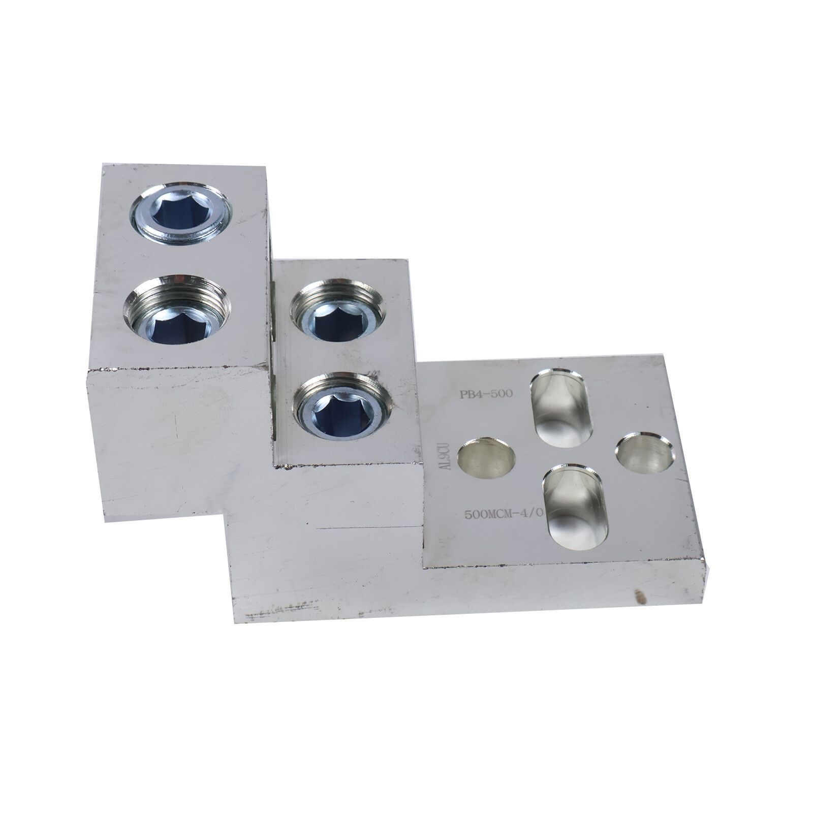 Step Panel Lug 600T-4 CU9AL 500 Kcmil-4 13/32″ Mouting Hole 2.469″x2.875″x4.906″