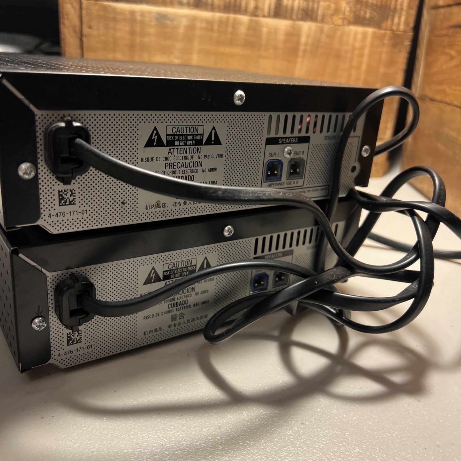 Sony Power Distribution Units Matching Pair TA-SA700WR