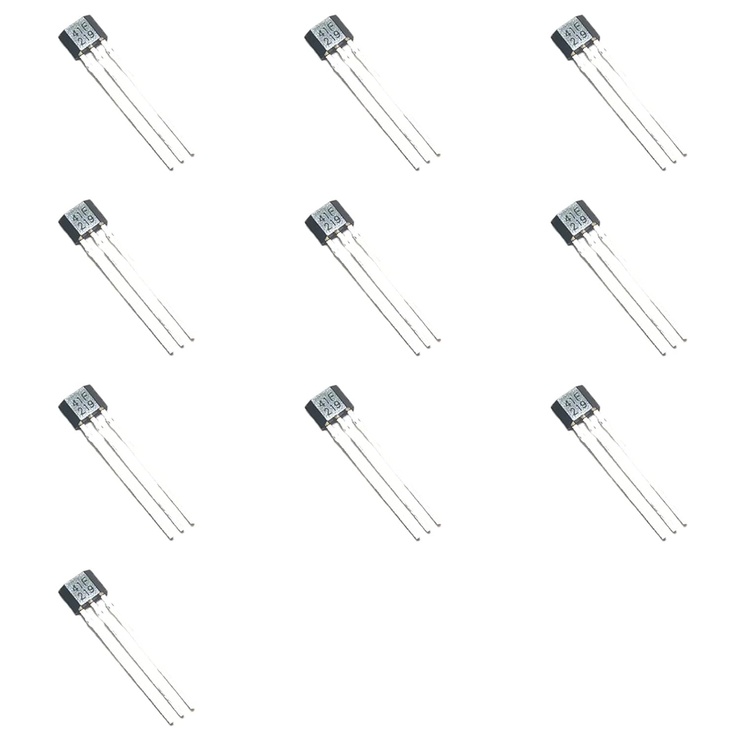 10Pcs 41F/0H41/SH41/SS41F/S41 Ratiometric Linea Bipolar Hall Effect Sensors Chip