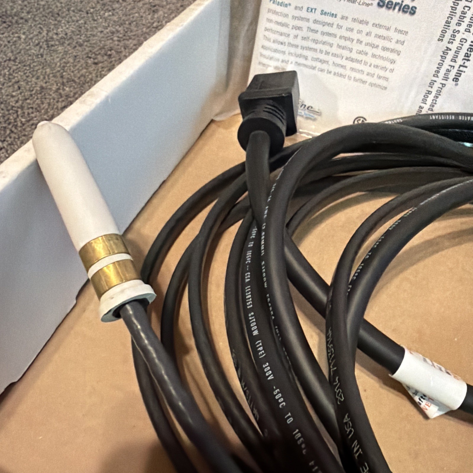 NEW Heat-line PLDI-020 Paladin 20ft Heating Cable Protection System