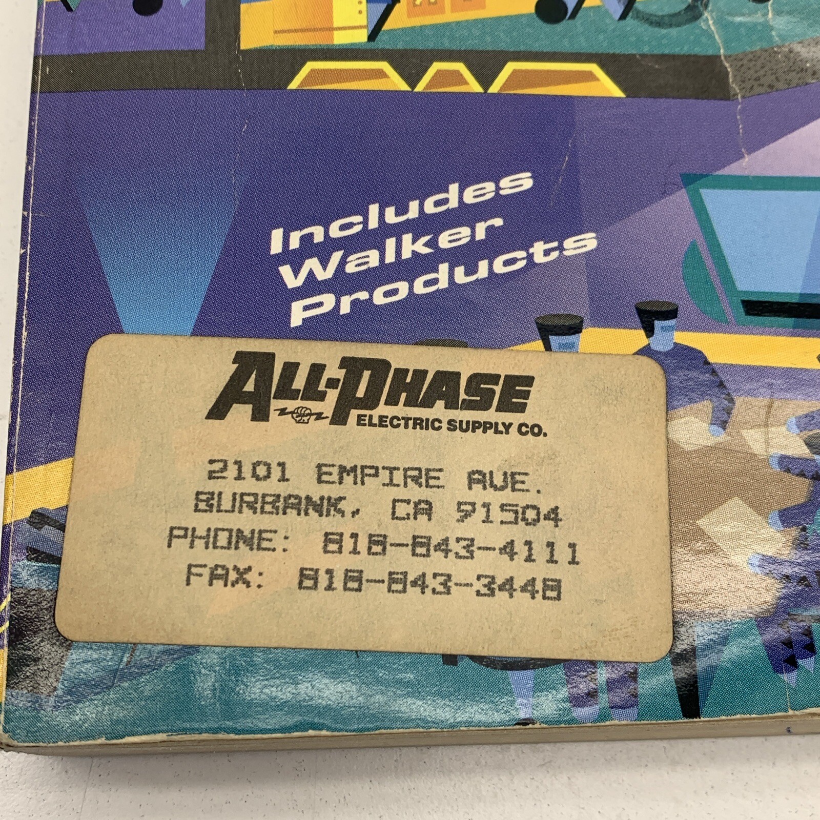 Vintage 1995 Wiremold Walker Products Buyer Guide Catalog Order Book