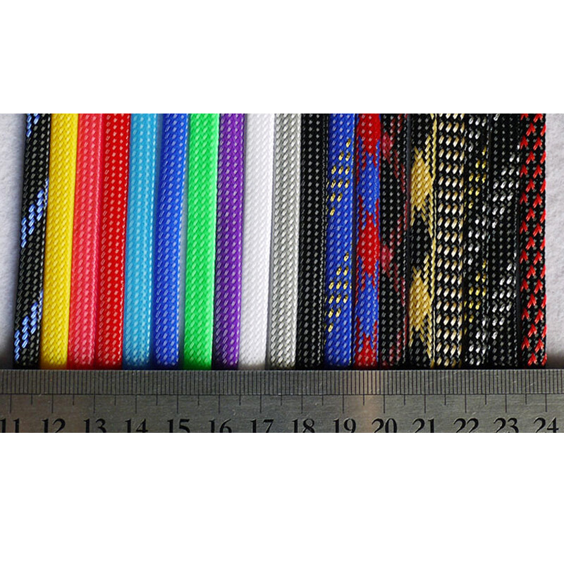 PET Expandable Braided Tube Harness Sheath Cable Wire Sleeving Dense 6mm Width
