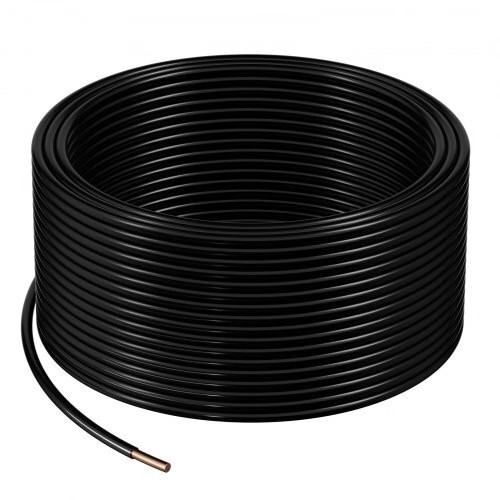 12 AWG Solid THHN Wire, 100% OFC Copper Electrical Building Wire with Nylon Jac