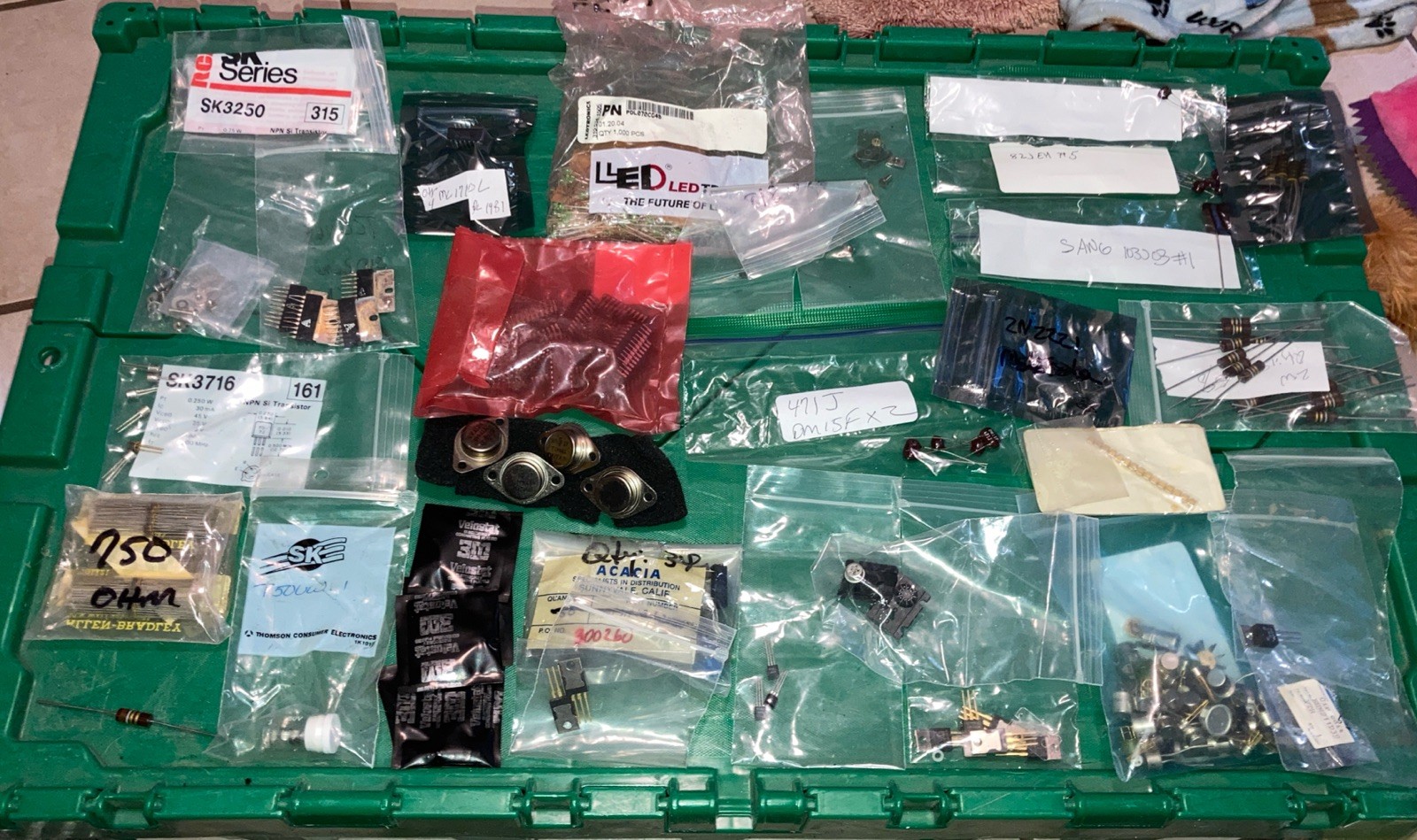 Electronic Components LOT ALL NEW PARTS USA Seller
