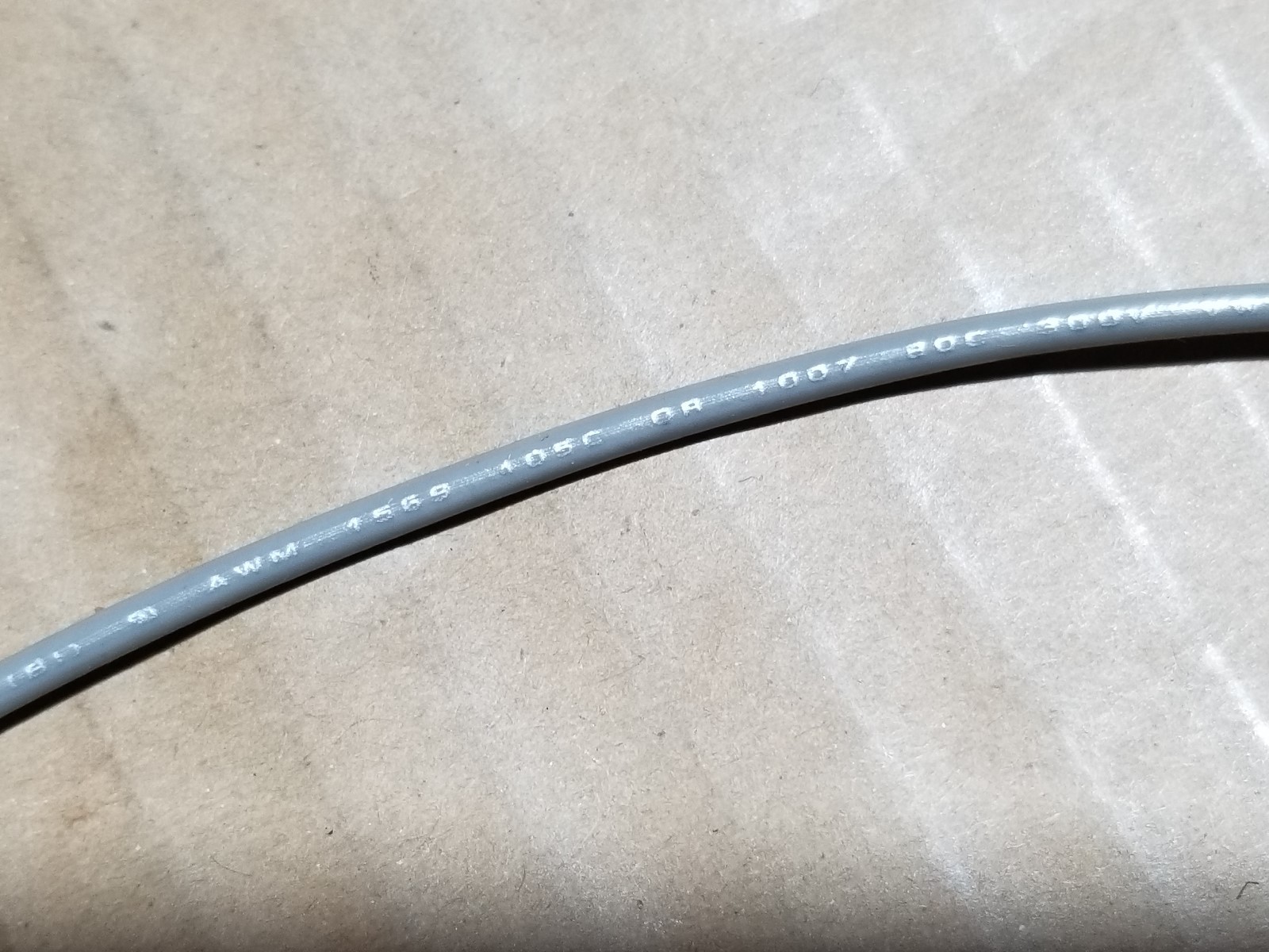 Southwire #16awg Stranded Tinned Copper UL-1007/1569 Lead Wire Gray /100ft