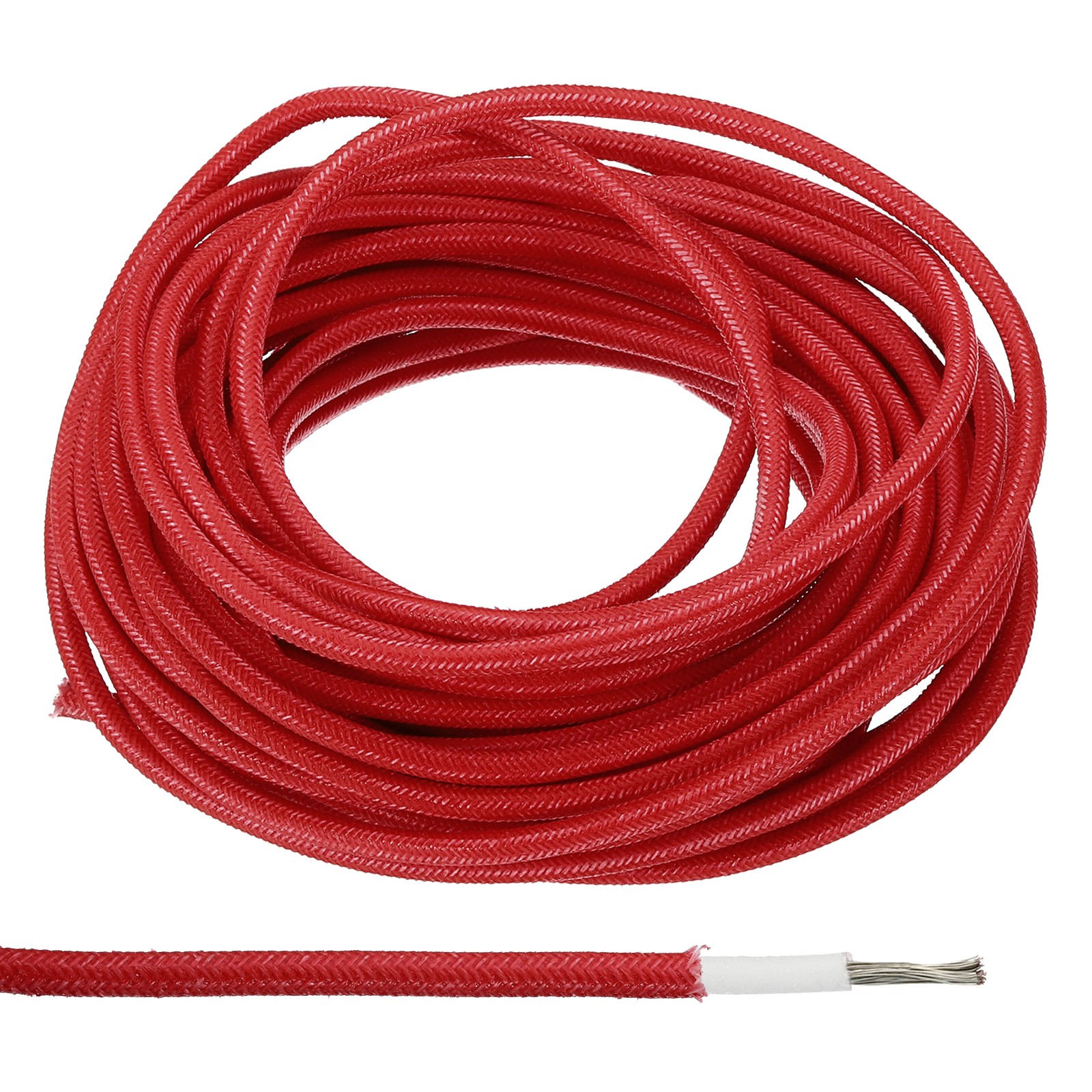 9.8Ft 11AWG Electronic Wire -30 to 200 Degree High Temperature Resistant Red