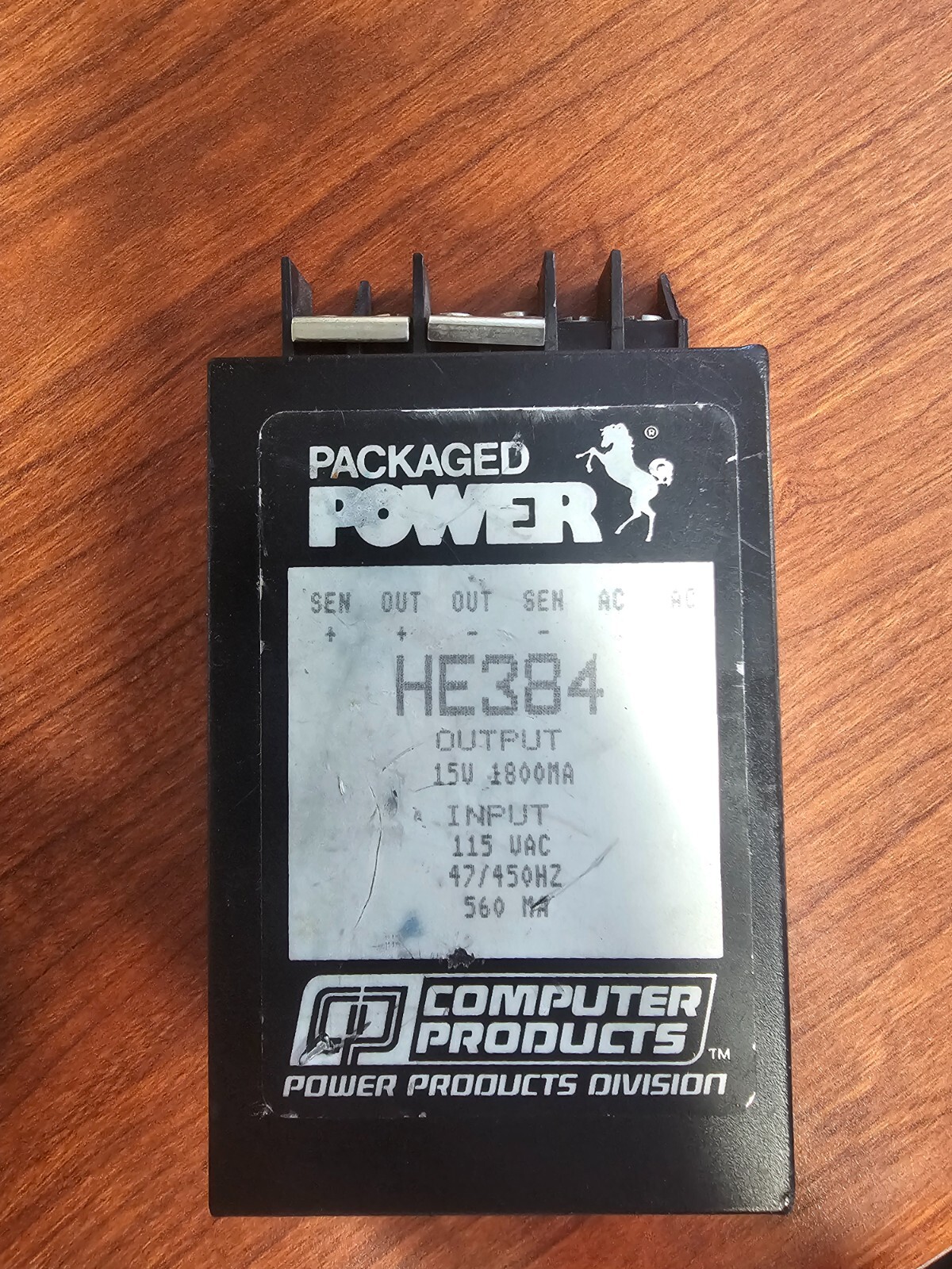Computer Products HE384 Power Supply (AS-IS)