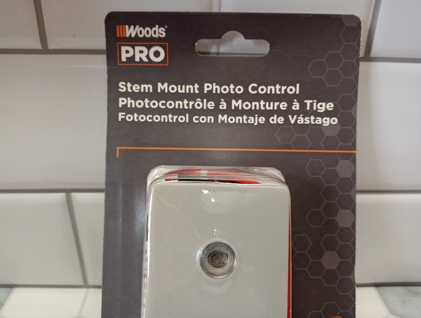 Woods PRO Stem-Mount Light Control With Photocell, Outdoor 59410WD Ships FREE!