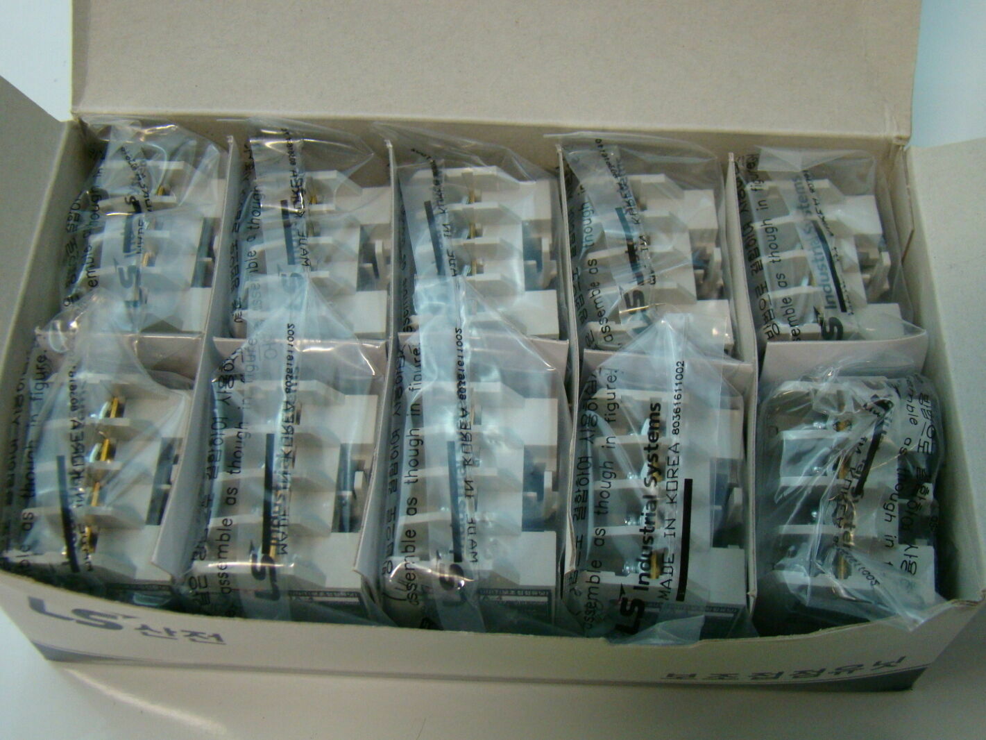 (10) LS Industrial Systems Aux Contactor Units UA-4