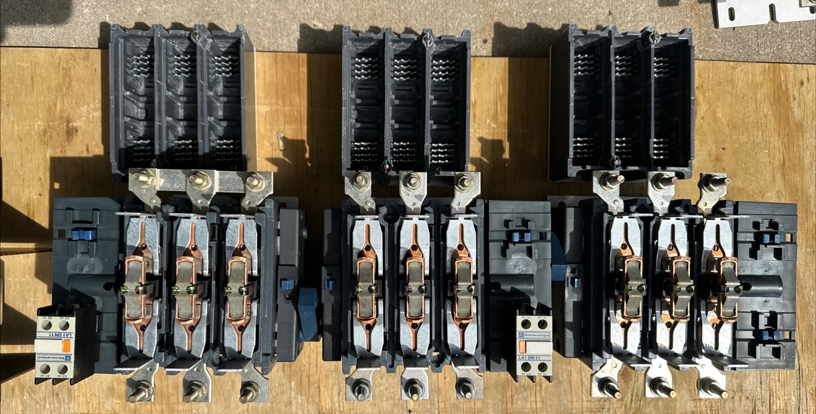 Square D Telemecanique Contactor LC1F115 Set Of 3