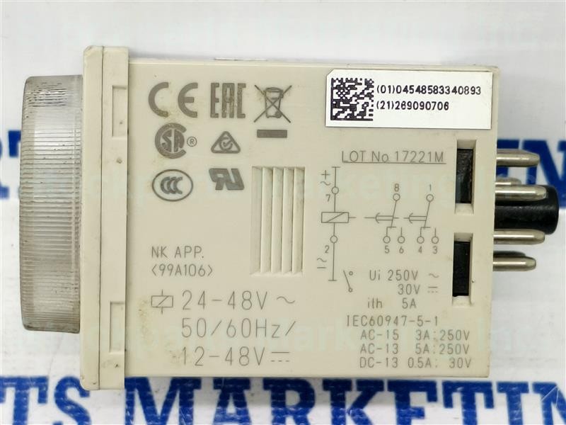 Lot2 pcs Omron H3CR-A8 H3CRA8 Temperature Controller 24-48VAC 50/60Hz 12-48VDC