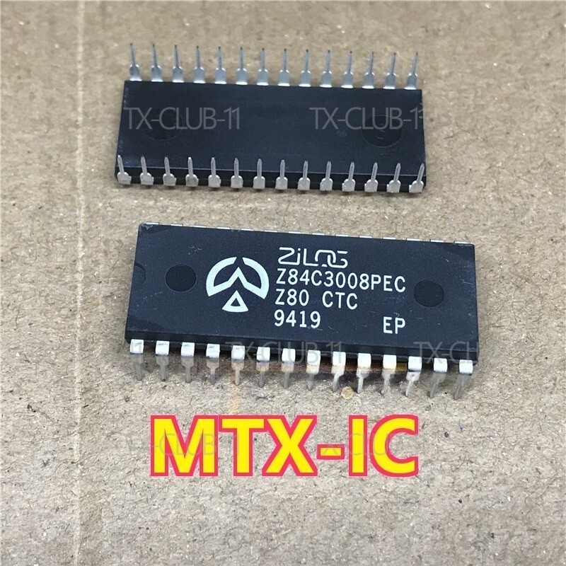 MTX-IC 5X Z84C3008PEC Z84C3008 DIP-28 ZILOG Z80CTC Fast Delivery