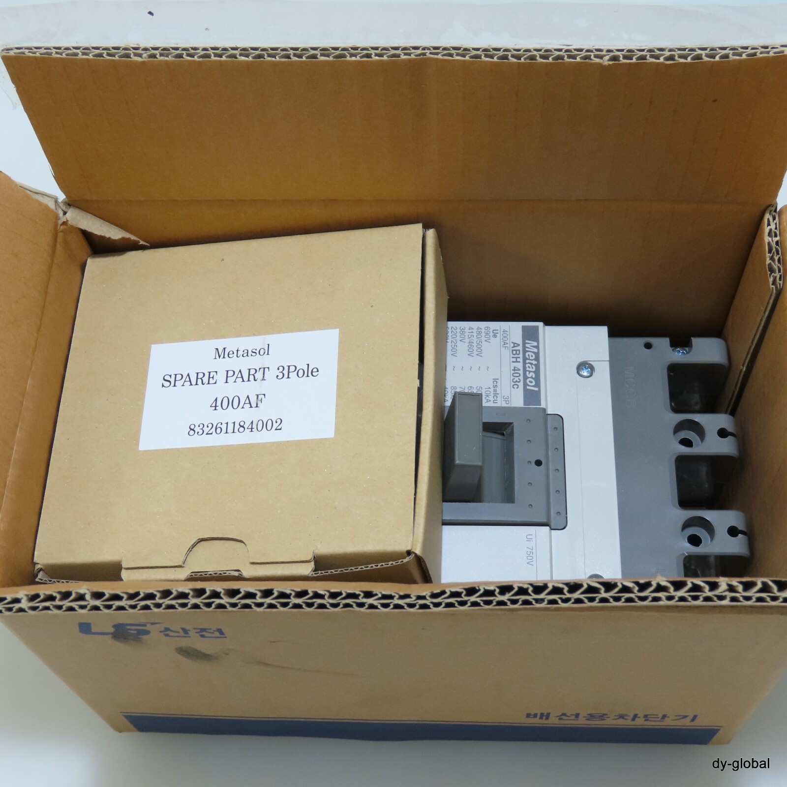 LS NIB MCCB ABH403C 400A Molded Case Circuit Breaker ELEC-I-1327=9K11
