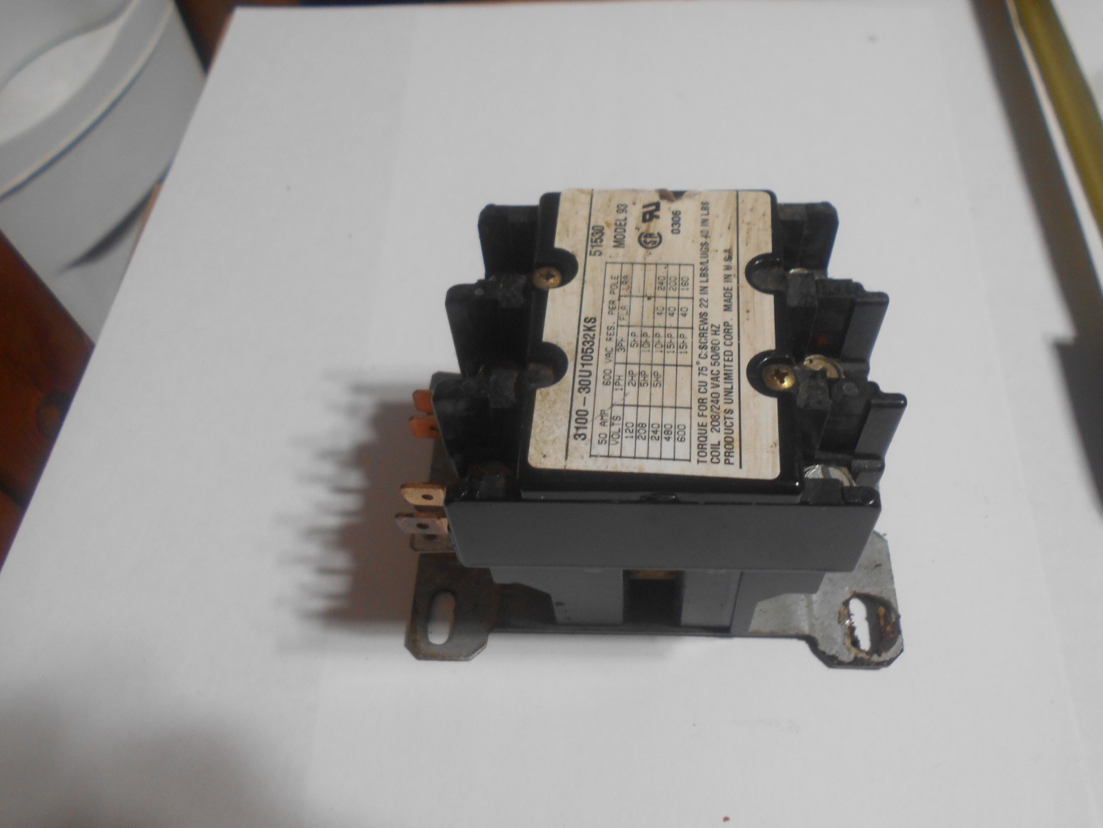 220V 50A AC Contactor 3100-30U10532KS Pressure Fryer