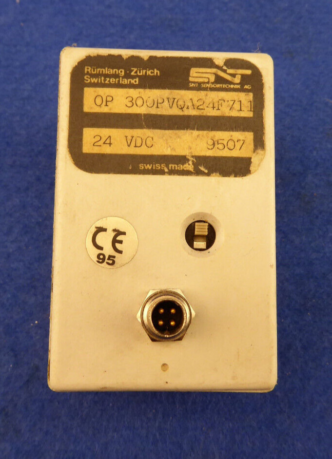 SNT OP 300PVQA24F711 24VDC Swiss Made Rümlang Zurich OP300