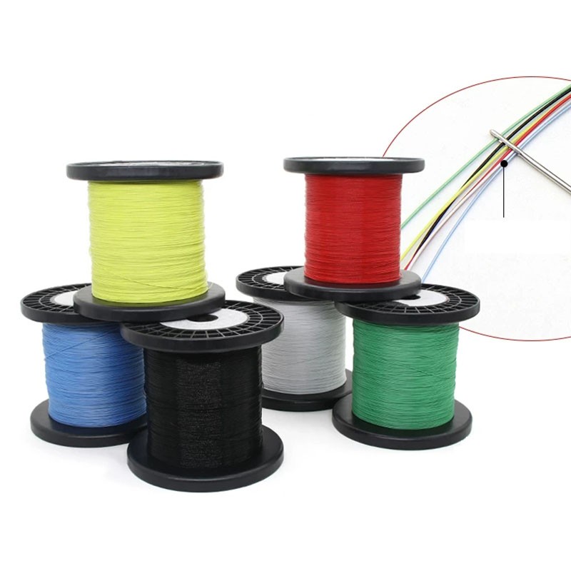5-50M 10064 PTFE Cable Wire 26 28 30 32 34 36 40AWG Flexible Tinned Copper Cable