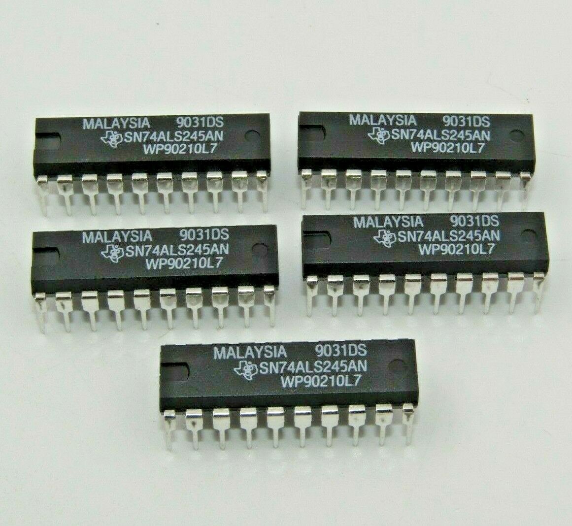 ( 10 PCS ) TEXAS INSTRUMENTS SN74ALS245AN 74ALS245 New Old Stock