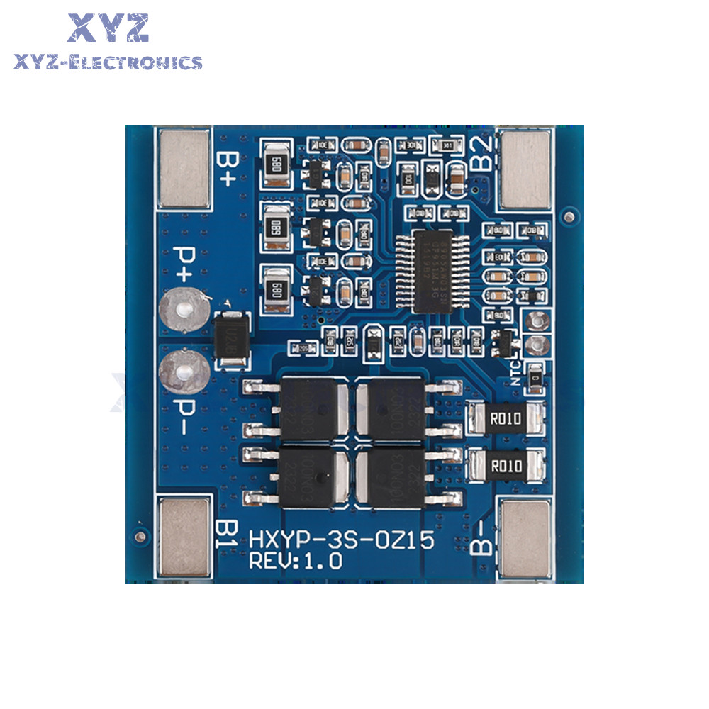 3S 12V 15/20/25/30A 18650 Li-ion Battery Protection Board 11.1V 12.6V Balanced