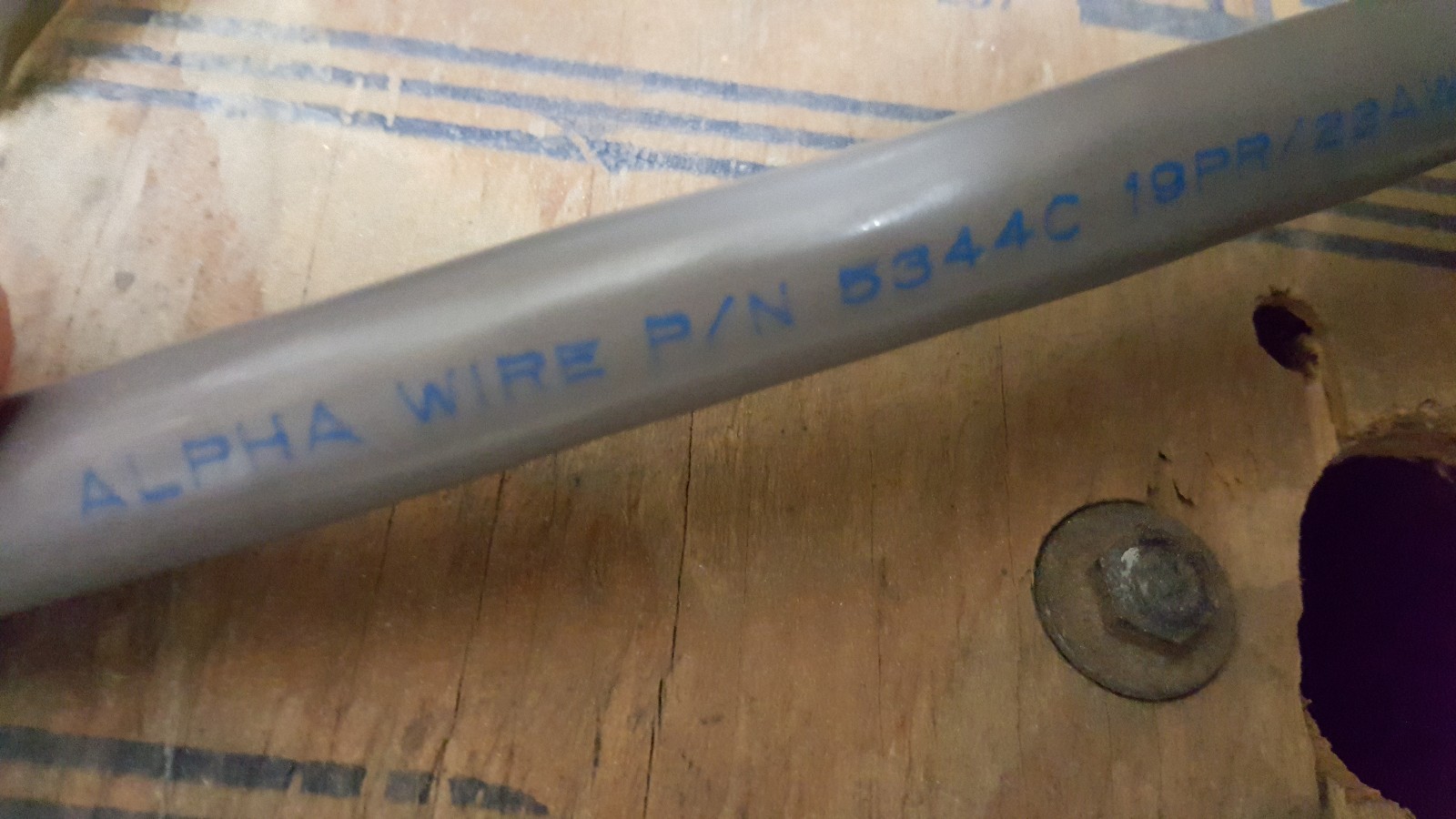 Alpha Wire 5344C 22/19P XtraGuard 1 Suprashield Control/Instrument Cable /10ft