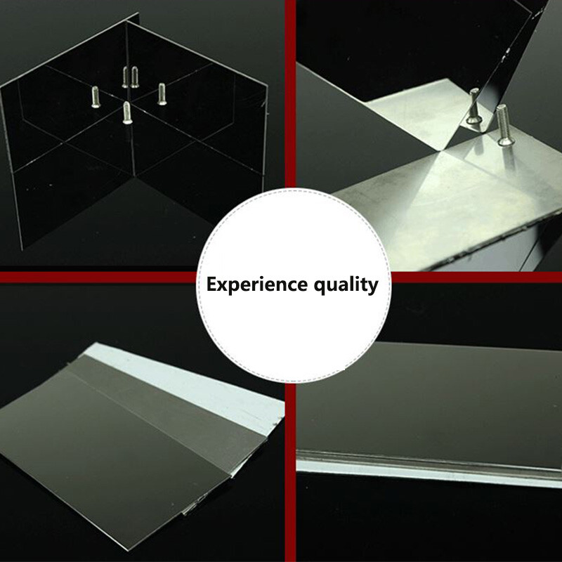 8K Mirror Polished Stainless Steel Sheet Plate Bright Polish 1/1.5/2/3mm Thick