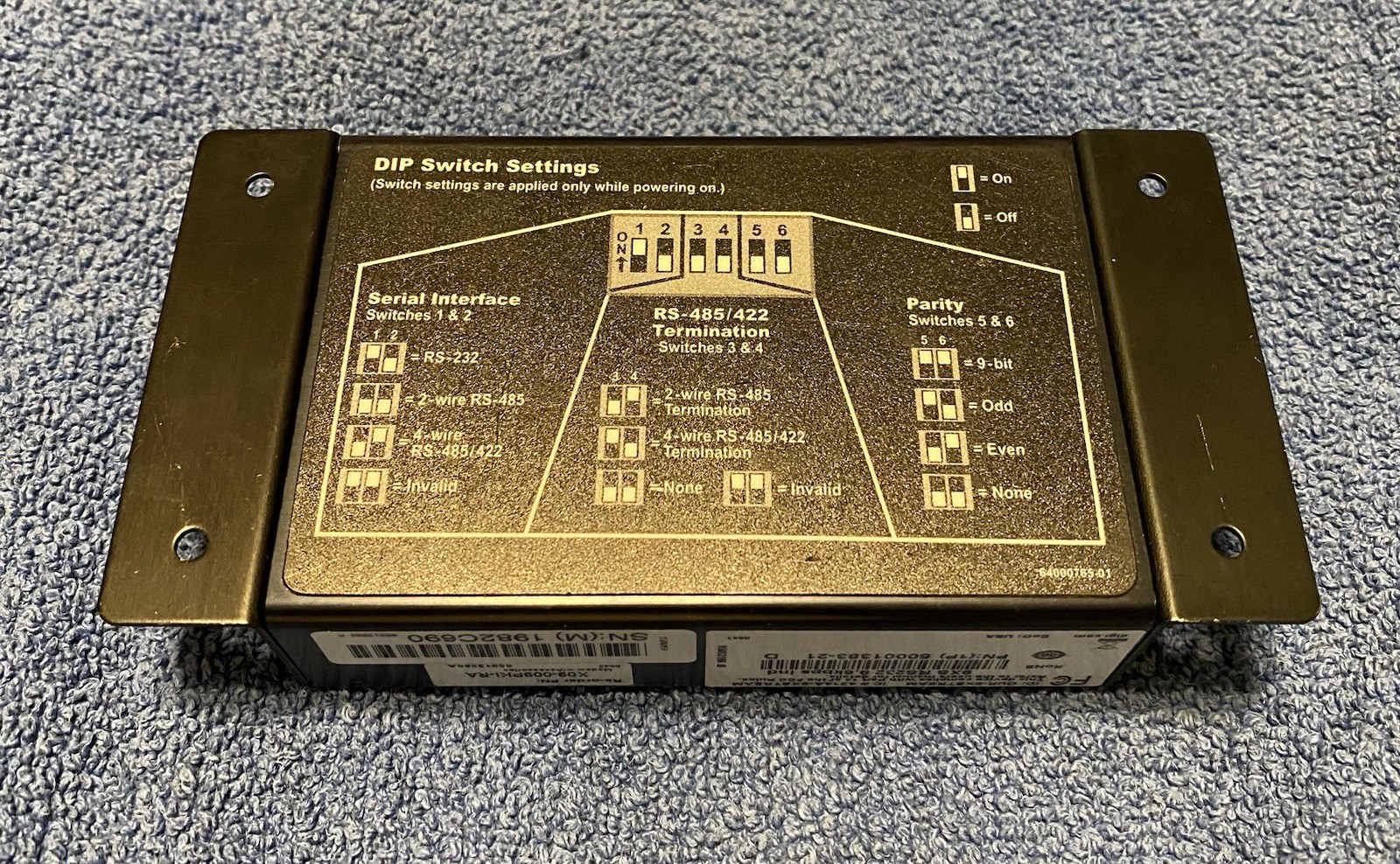 Digikey XStream-PKG 900MHz RS232/485 RF Modem X09-009PKI-RA,No Ac Adapter