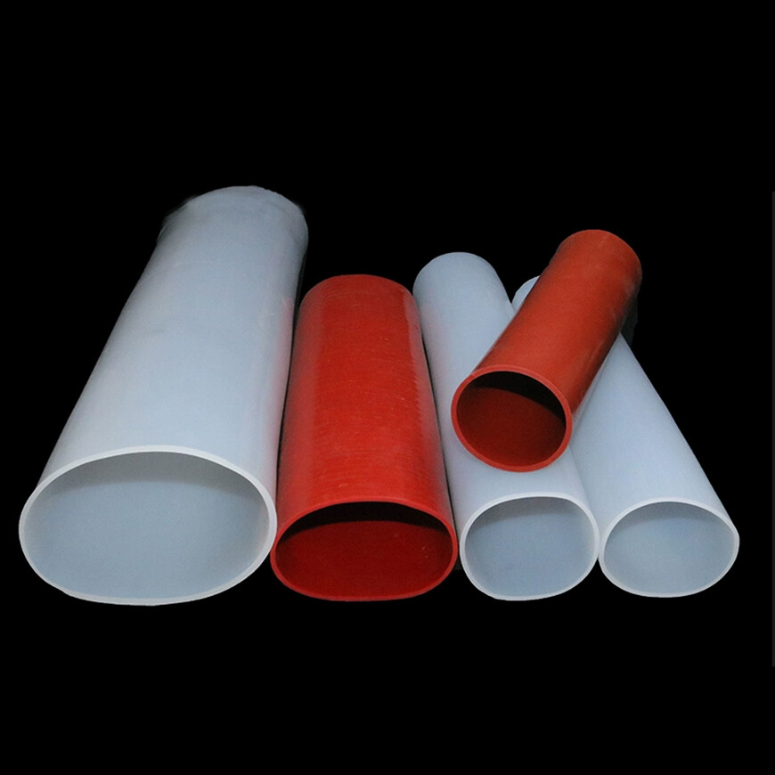 Diameter Ø20mm-1000mm Silicone Tube Hose Pipe Soft Rubber HIGH TEMP Resistance