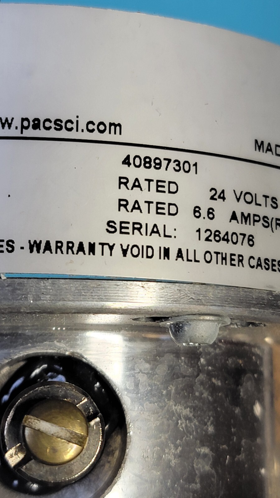 PACIFIC SCIENTIFIC 45VM62-000-4 Servo motor 8,60 OZ-INAMP 24V 5,6A NEW FREE SHIP