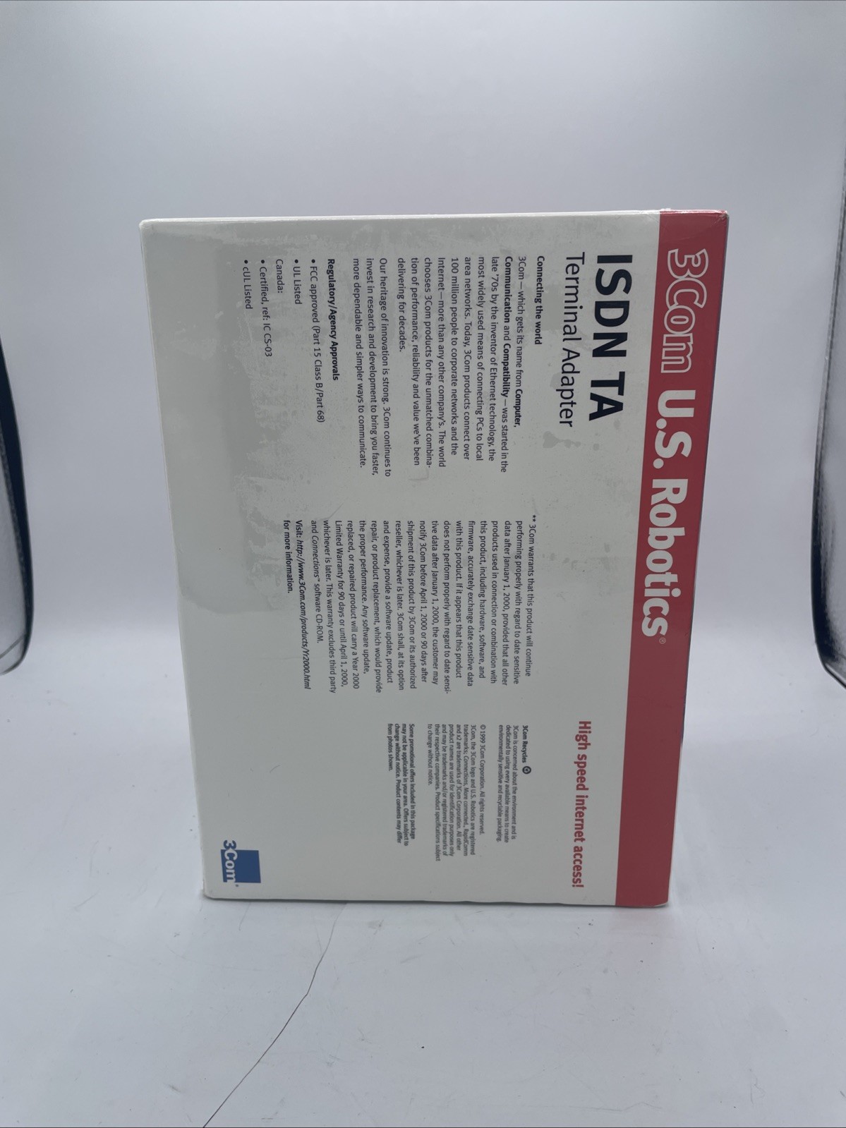 ISDN PRO TA 128K 3COM US ROBOTICS Free Shipping Tested
