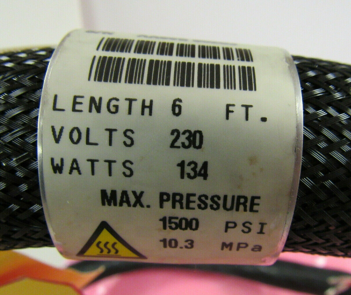 NORDSON 272945C HOT MELT GLUE HOSE 6 FEET 230V 134W 1500PSI ***NNB***