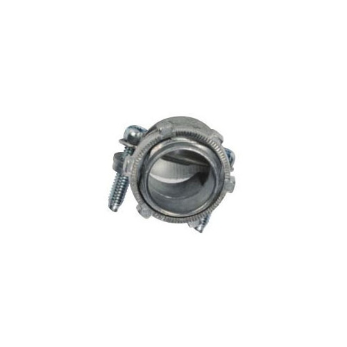 SEPCO C23, 3/8″, Die-Cast Zinc, 2-Screw, Sheathed Cable and Con Connector, 1 pc
