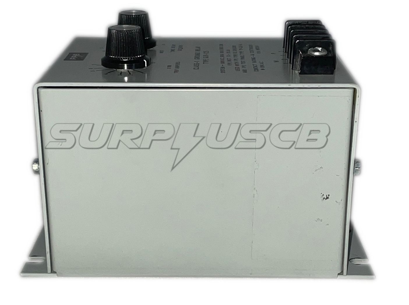Federal Pacific GLR-12S Ground Fault Relay, 120Vac, 12 Amp, 50 kA, 1-10 Seconds