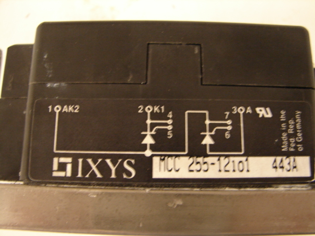 OIXYS MCC 255-12IO1 THYRISTOR DIODE MODULE MCC 255-12I01 443A ***XLNT***