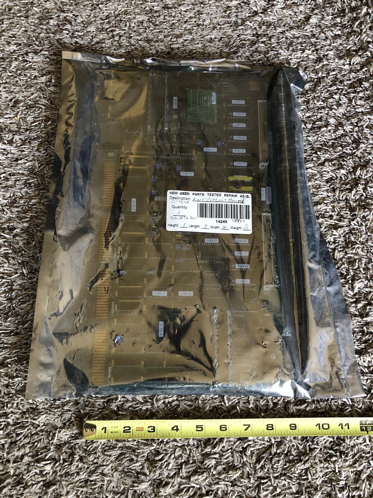 KNT Circuit Board D17878 Used Untested Sold As Is