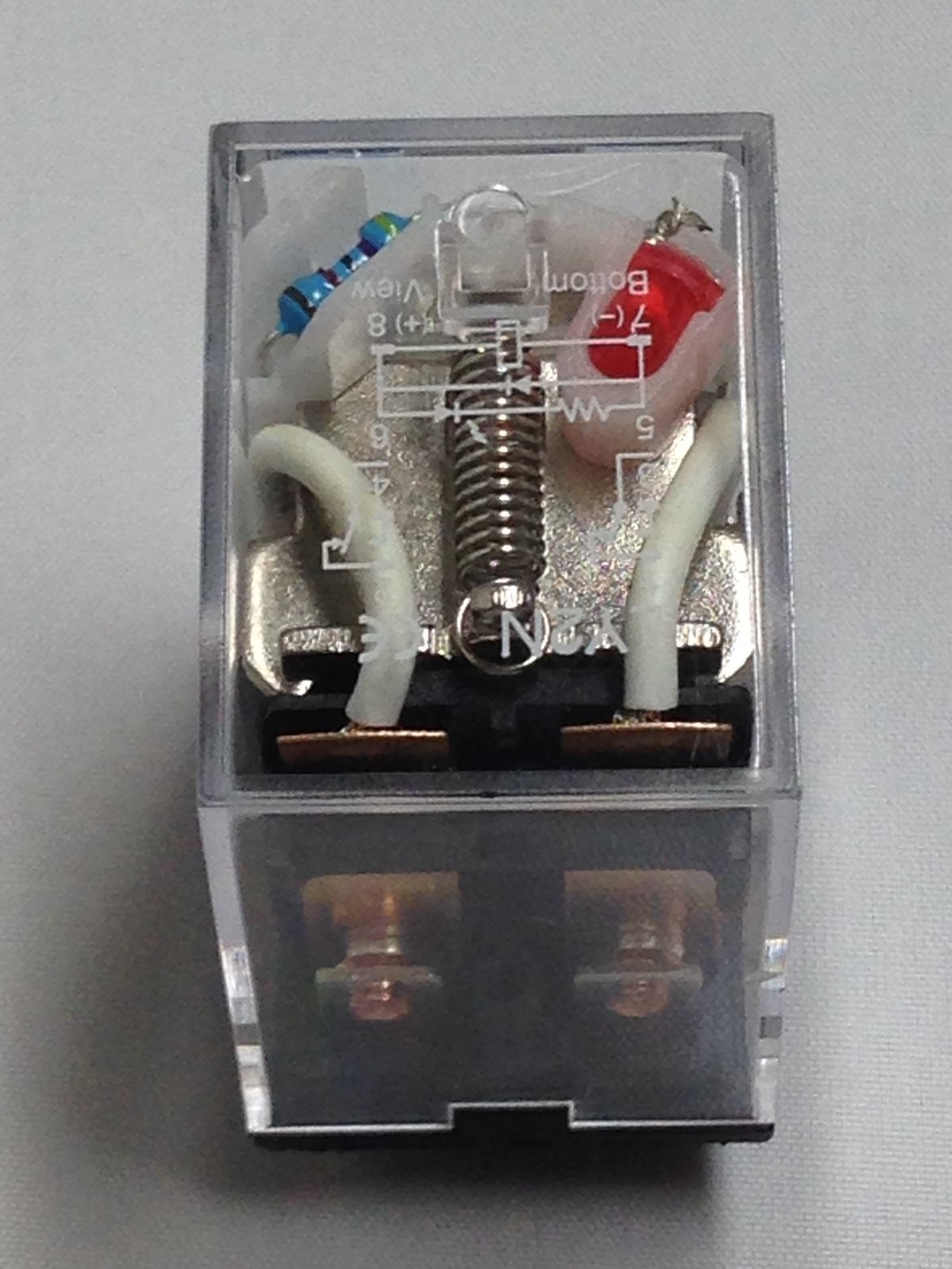 Relay LY2N LY2 110VAC 110V 120VAC 120V AC – 10A 240VAC 28VDC With Socket