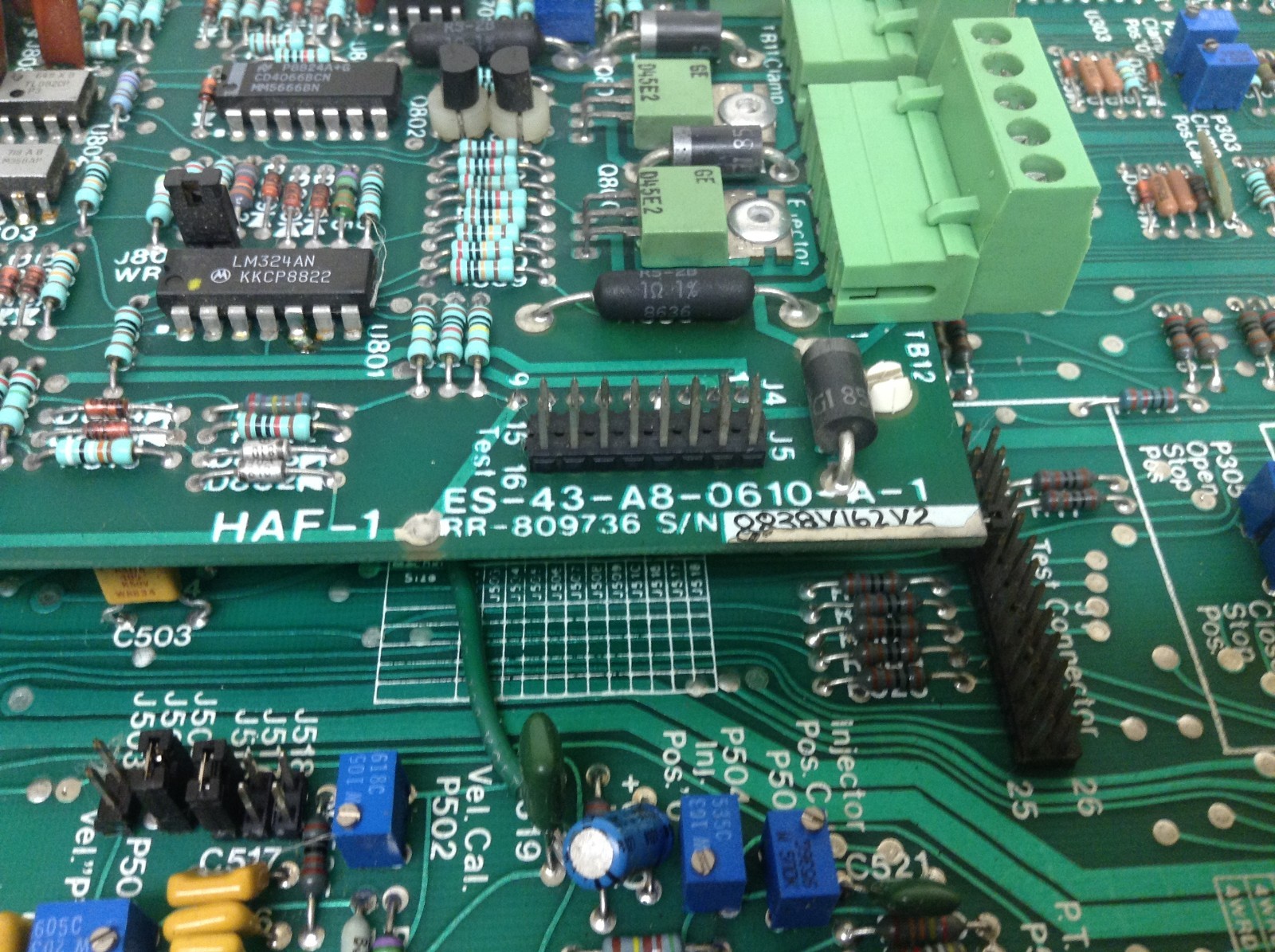 Rexroth CMC-1 0609 Rev 3A Circuit Board ES-43-A CMR-1 2900 Rev 0 HAF-1 RR-809735