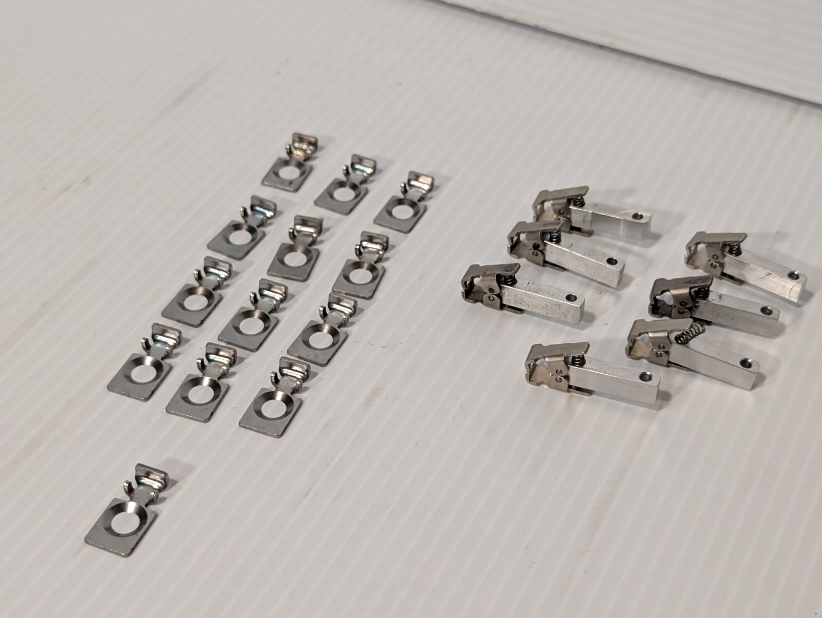 Lot of Panduit items: boxes, connectors, hangers, etc. as pictured plus more