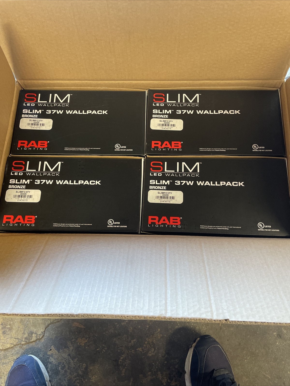 RAB LIGHTING SLIMFC37Y / SLIMFC37Y (BRAND NEW)