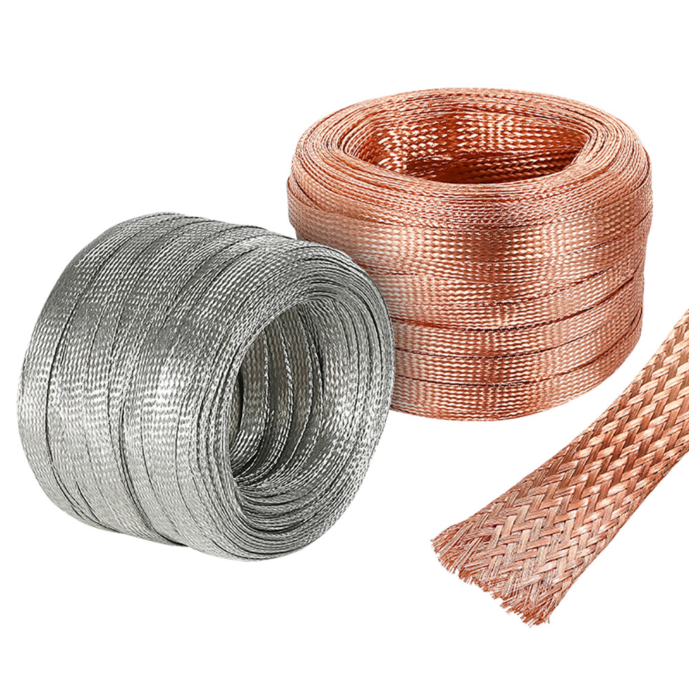Copper/Tin Plated Braid Cable Bare Ground Lead 2.5-120mm² Made Shielding Sleeve