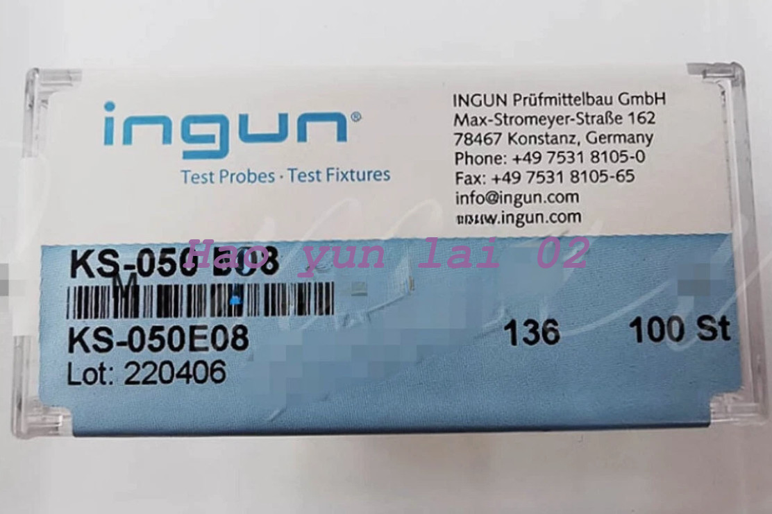 100PCS/pack KS050-E08 Round Hole Probe Sleeve 0.95MM Mounting Block 50MIL Series