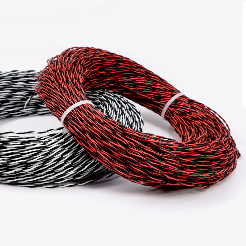 0.12mm²-2.5mm² Twisted Wire Cable Pure Copper Core Soft Wire Twisted 2 Core Wire