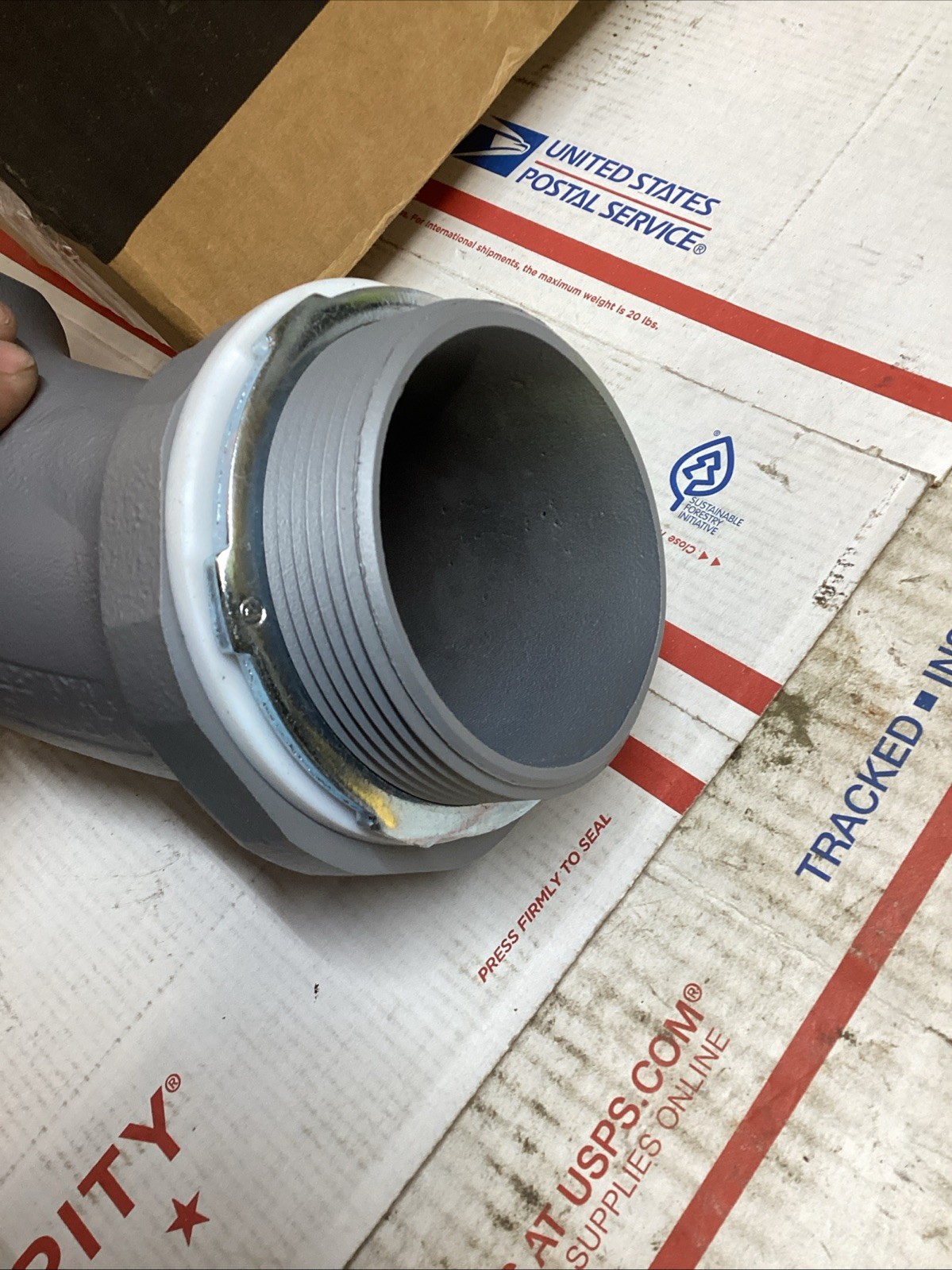 Appleton ST-45300 Liquidtight Flexible Conduit Connector 3″ 45Deg End LFMC ED4U
