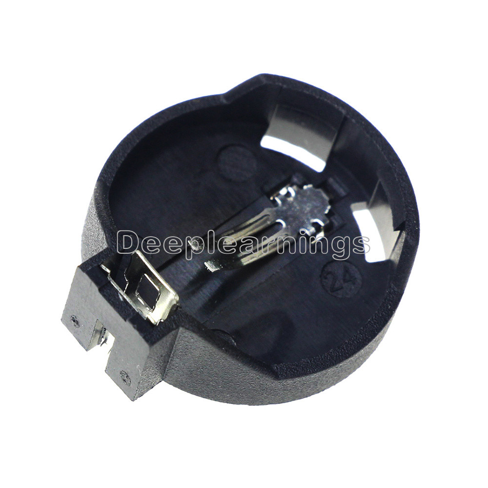 100PCS CR2025 CR2032 3V Button Coin Cell Battery Socket Holder Box Case ROHS NEW